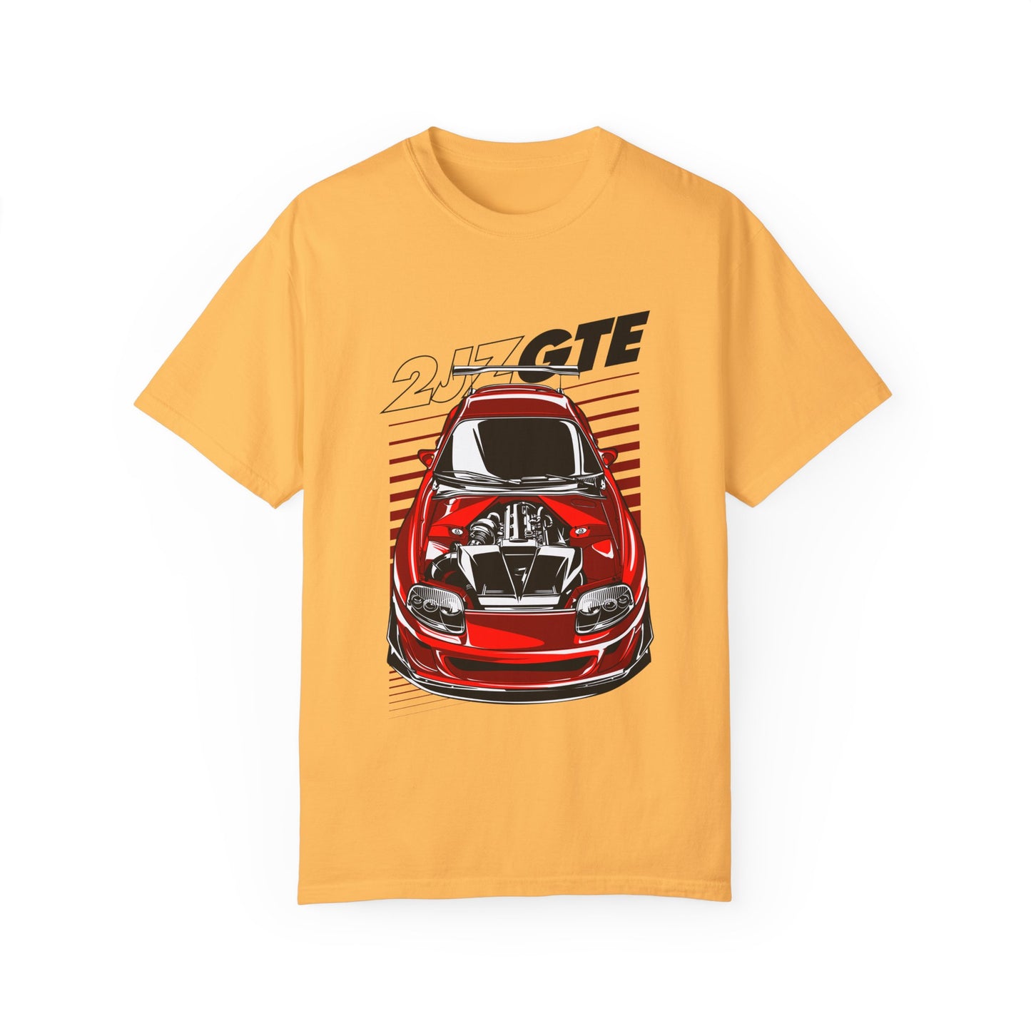 Toyota JZ Engine Car Graphic Unisex T-Shirt - Retro Car Classic Style - CreativeRino
