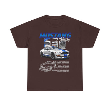 Mustang Shelby Graphic Tee – Perfect T-shirt for Car Enthusiasts - CreativeRino