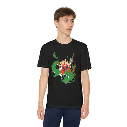 Dragon Ball Youth Tee - Fun and Adventurous Graphic Anime T-shirt for Kids - CreativeRino