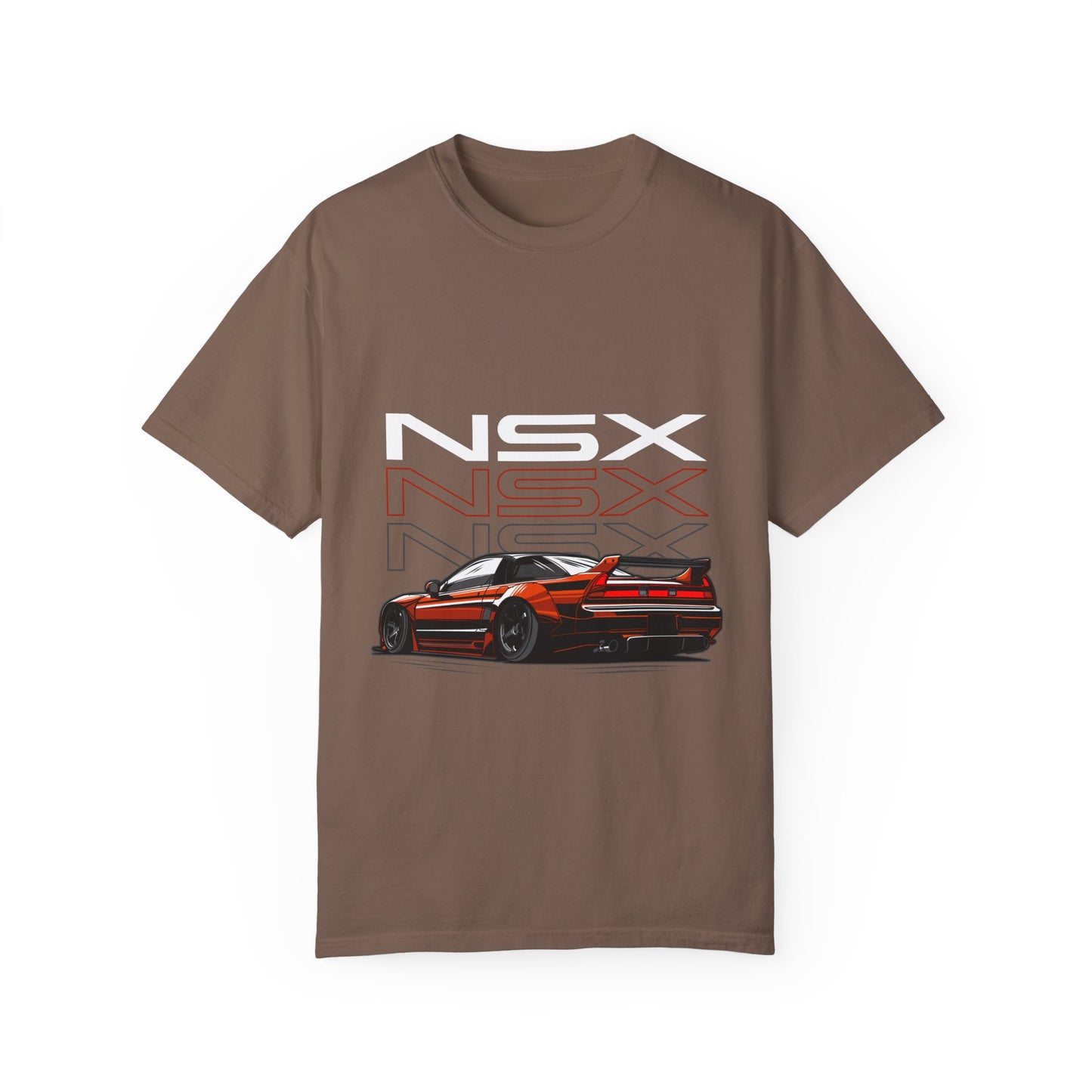 NSX Unisex Garment-Dyed T-Shirt - Retro Car Enthusiast Apparel - CreativeRino