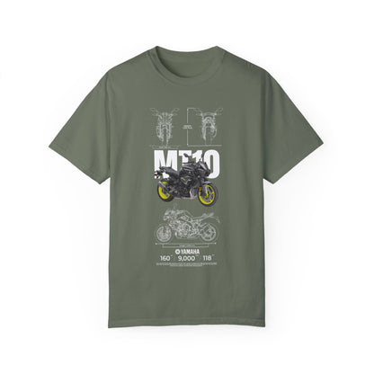 Yamaha MT-10 Unisex Motorcycle Graphic T-Shirt - Perfect for Bike Enthusiasts - CreativeRino