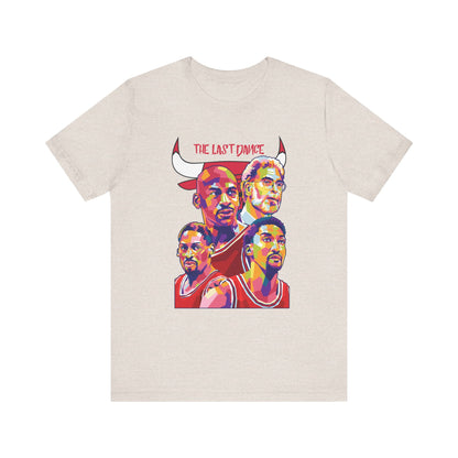 Unisex chicago bulls Jersey Short Sleeve Tee Basketball T-shirt - CreativeRino