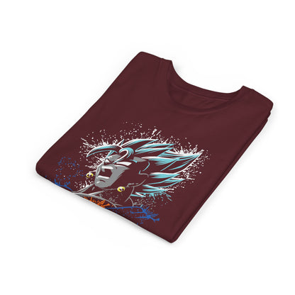 Anime Youth Short Sleeve Tee - Cool Dragon Ball  T-shirt Design for Kids - CreativeRino