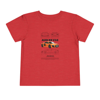 Audi R8 Car Lover Tee -  Graphic Short Sleeve Shirt | Car T-shirt - CreativeRino