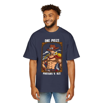 One Piece Oversized Men’s Tee - T-shirt for Anime Fans - CreativeRino