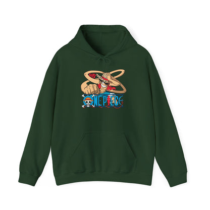 One Piece Inspired Unisex Heavy Blend™ Hoodie - Cozy Anime Sweatshirt for Fans - CreativeRino