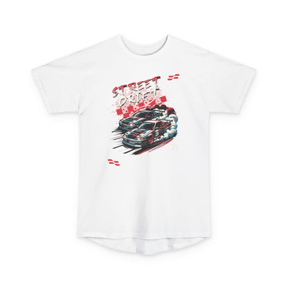 Street Drifter Unisex Long Body Urban Tee - Perfect T-ahirt for Car Enthusiasts - CreativeRino