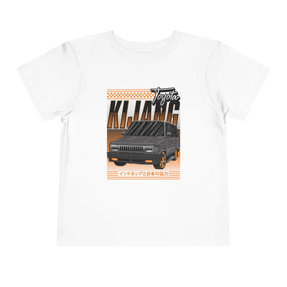 Kijang Grand Extra Graphic Toddler Tee - Cool Car T-shirt Design for Kids - CreativeRino