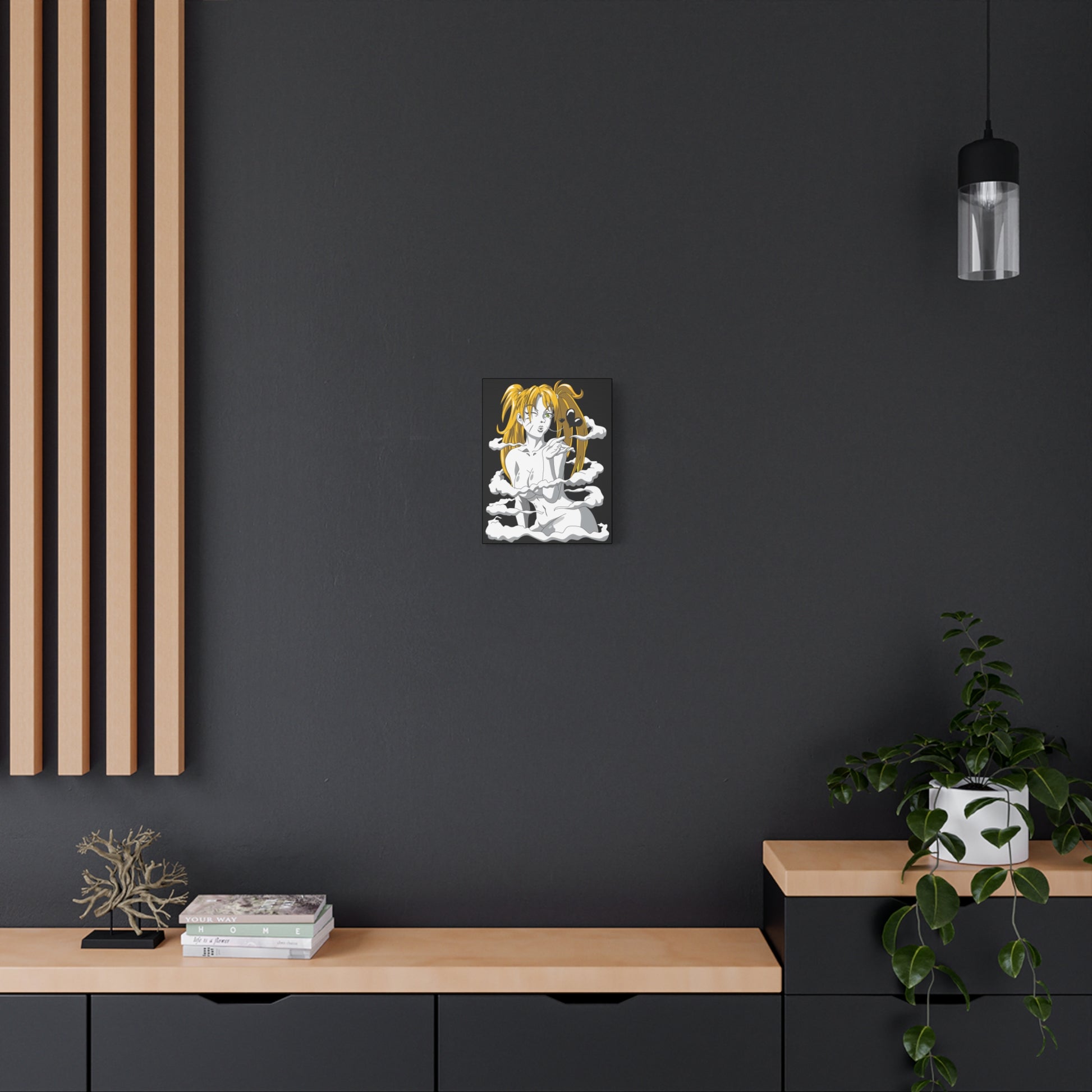 Naruto Artistic Canvas Wall Decor - Playful Elegance - CreativeRino