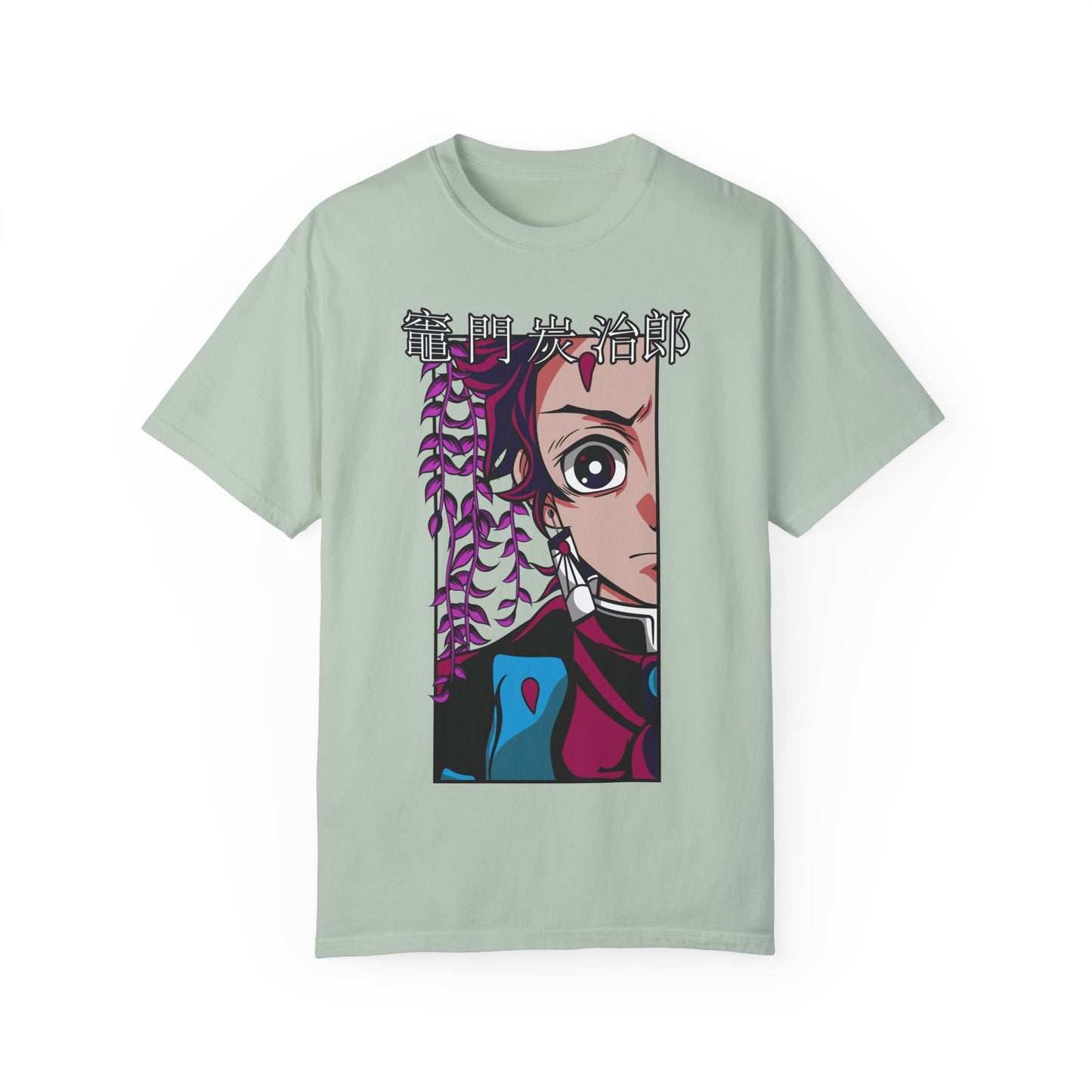 Demon Slayer Unisex Garment-Dyed T-shirt - Anime Inspired Art - CreativeRino