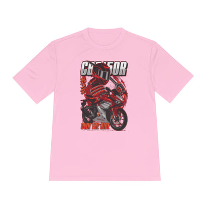 Honda CB150 Motorcycle Enthusiast Moisture Wicking Tee - 'Own the Ride' T-shirt - CreativeRino