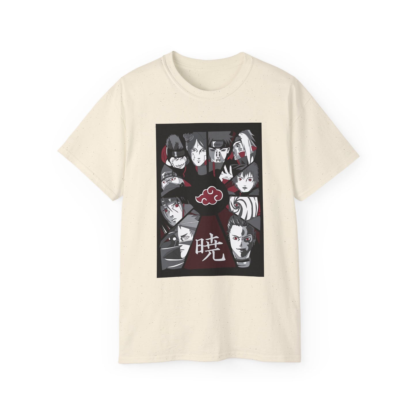Anime-Inspired Unisex Ultra Cotton Tee - Akatsuki T-shirt Design - CreativeRino