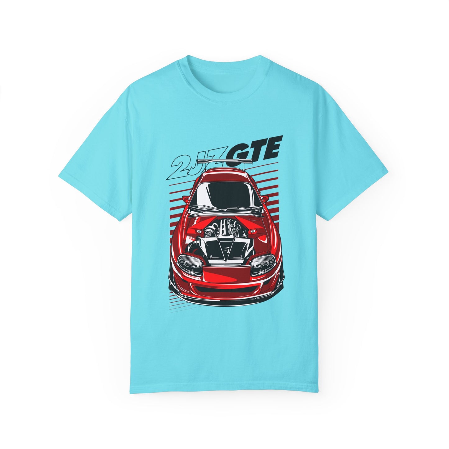 Toyota JZ Engine Car Graphic Unisex T-Shirt - Retro Car Classic Style - CreativeRino