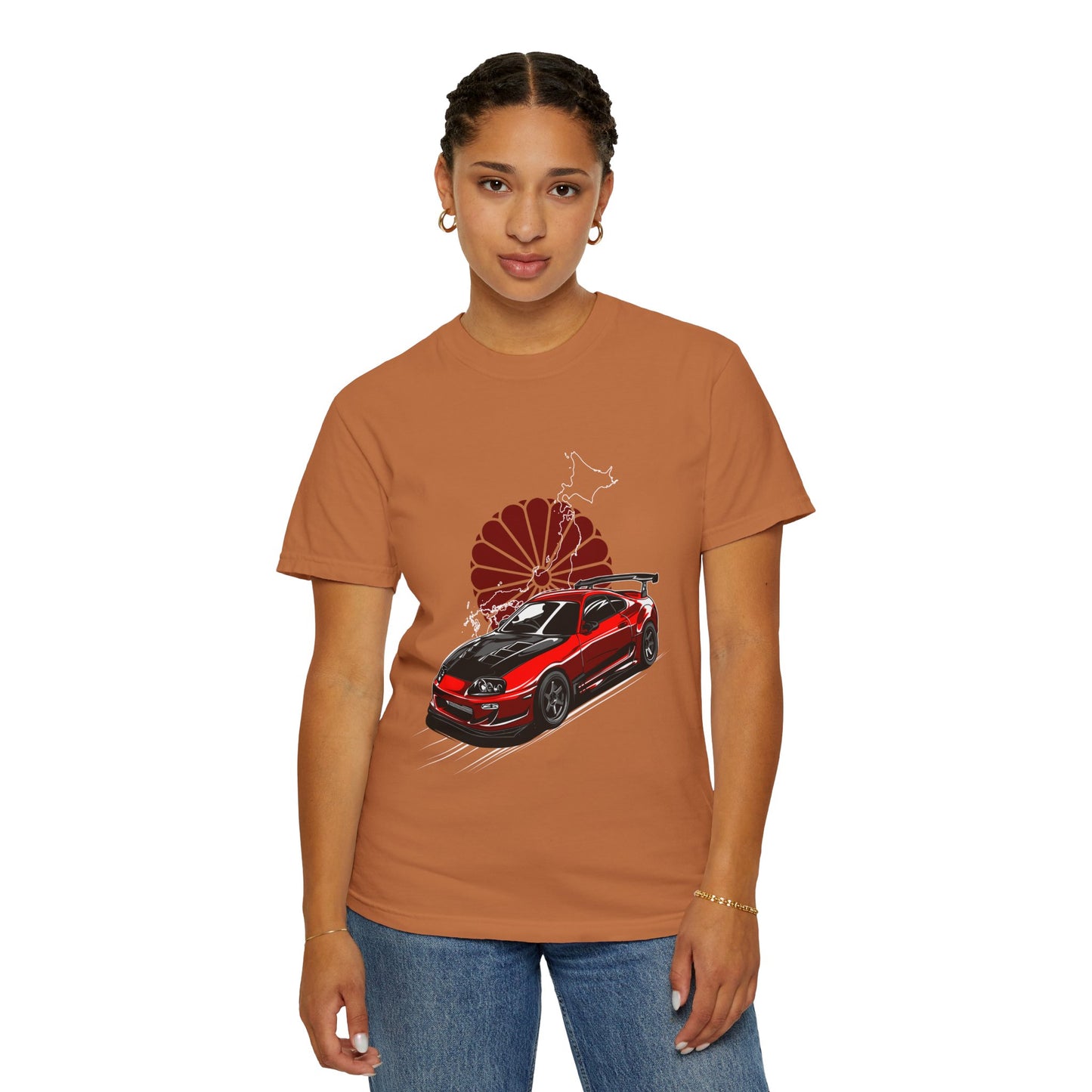 Cool Racing Car Graphic T-Shirt for Automotive Enthusiasts - CreativeRino