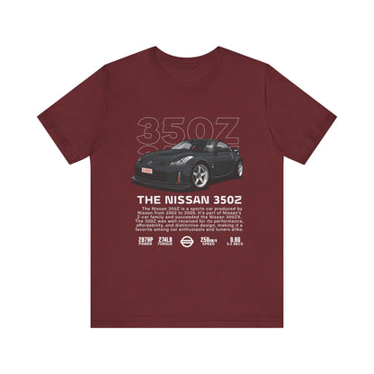 Nissan 350Z Unisex Tee – Perfect for Car Enthusiasts and Motoring Events - CreativeRino