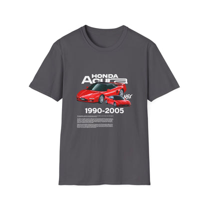 Honda Acura NSX 1990-2005 Unisex T-Shirt - Retro Car Graphic Tee - CreativeRino