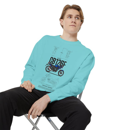 Honda CB125F Motorcycle Design Sweatshirt - CreativeRino