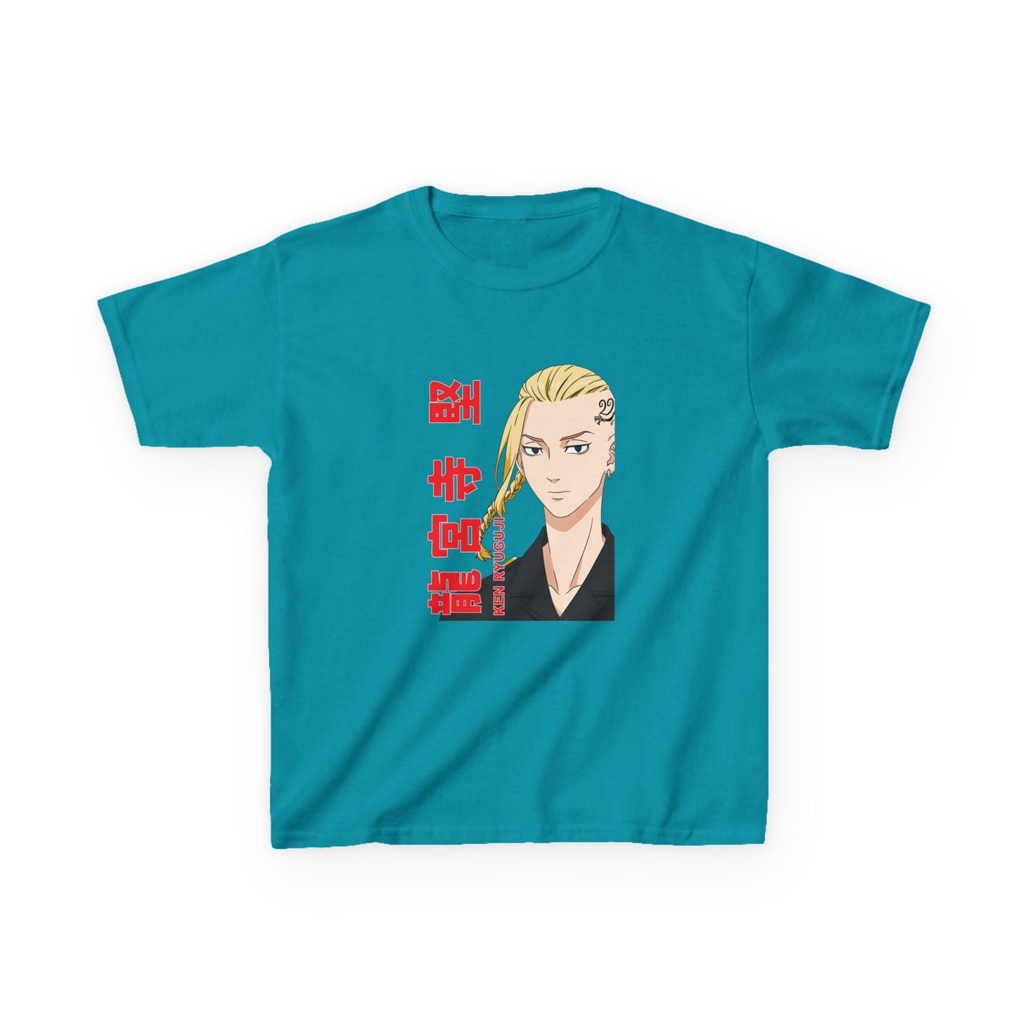 Anime-Inspired Kids Heavy Cotton™ Tee Tokyo Revengers Graphic T-shirt - CreativeRino