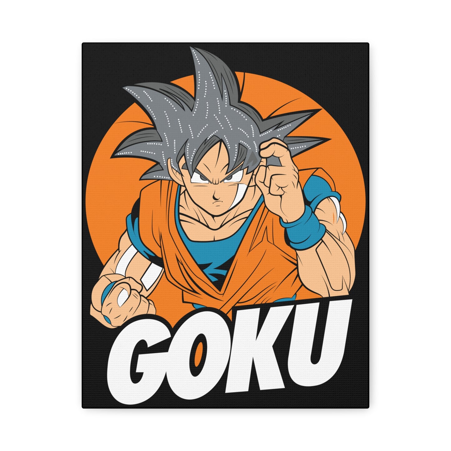 Goku Canvas Art - Dragon Ball Z Decor for Anime Fans - CreativeRino