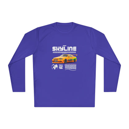 Nissan Skyline Supra Unisex Lightweight Long Sleeve Tee - Skyline Car T-shirt - CreativeRino