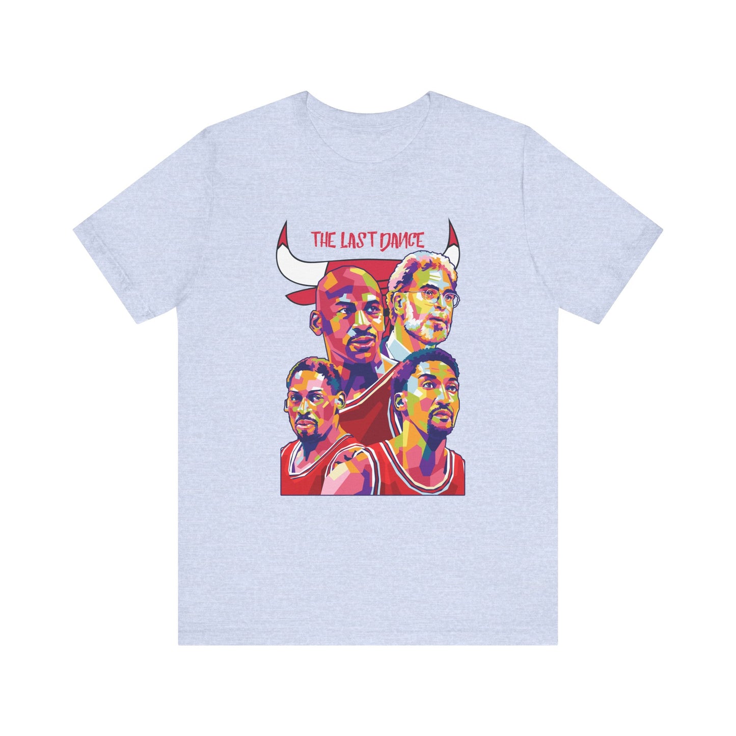 Unisex chicago bulls Jersey Short Sleeve Tee Basketball T-shirt - CreativeRino