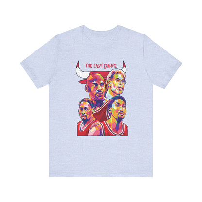 Unisex chicago bulls Jersey Short Sleeve Tee Basketball T-shirt - CreativeRino