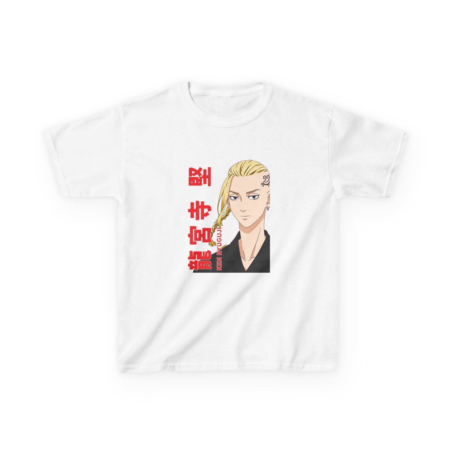 Anime-Inspired Kids Heavy Cotton™ Tee Tokyo Revengers Graphic T-shirt - CreativeRino