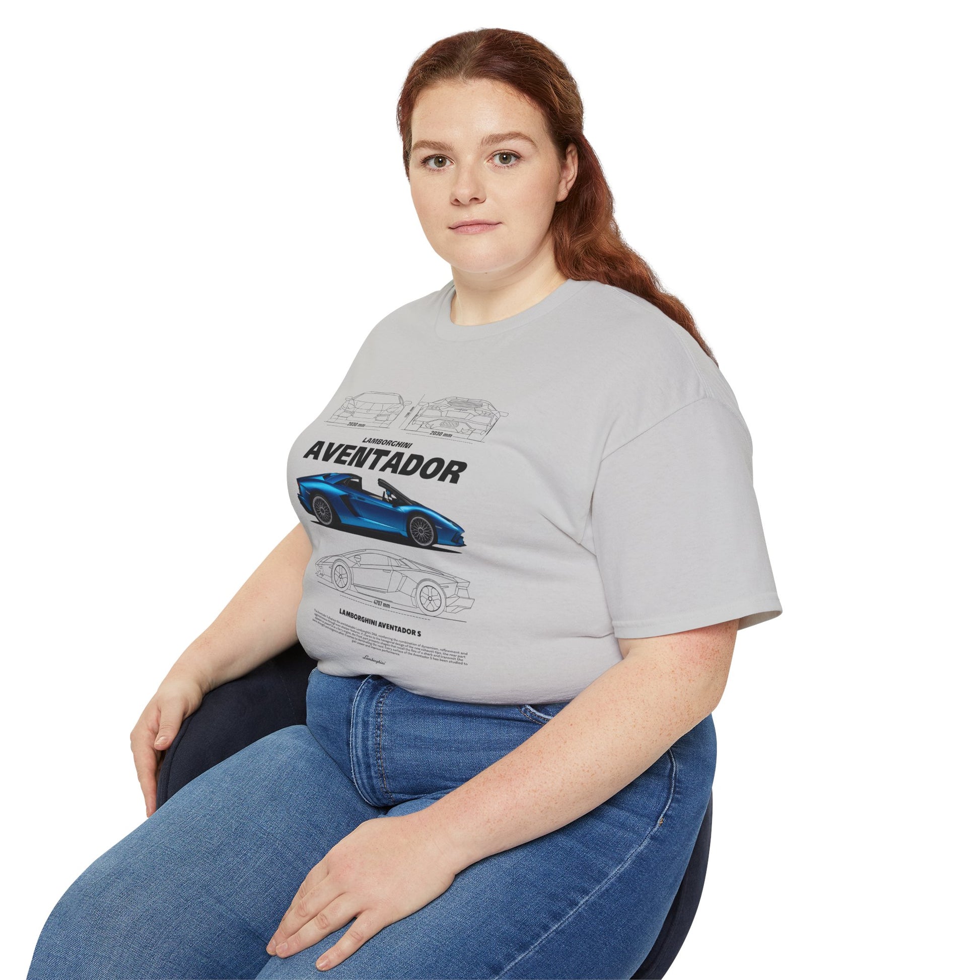 Aventador Sports Car Unisex Ultra Cotton Tee | Car T-shirt - CreativeRino