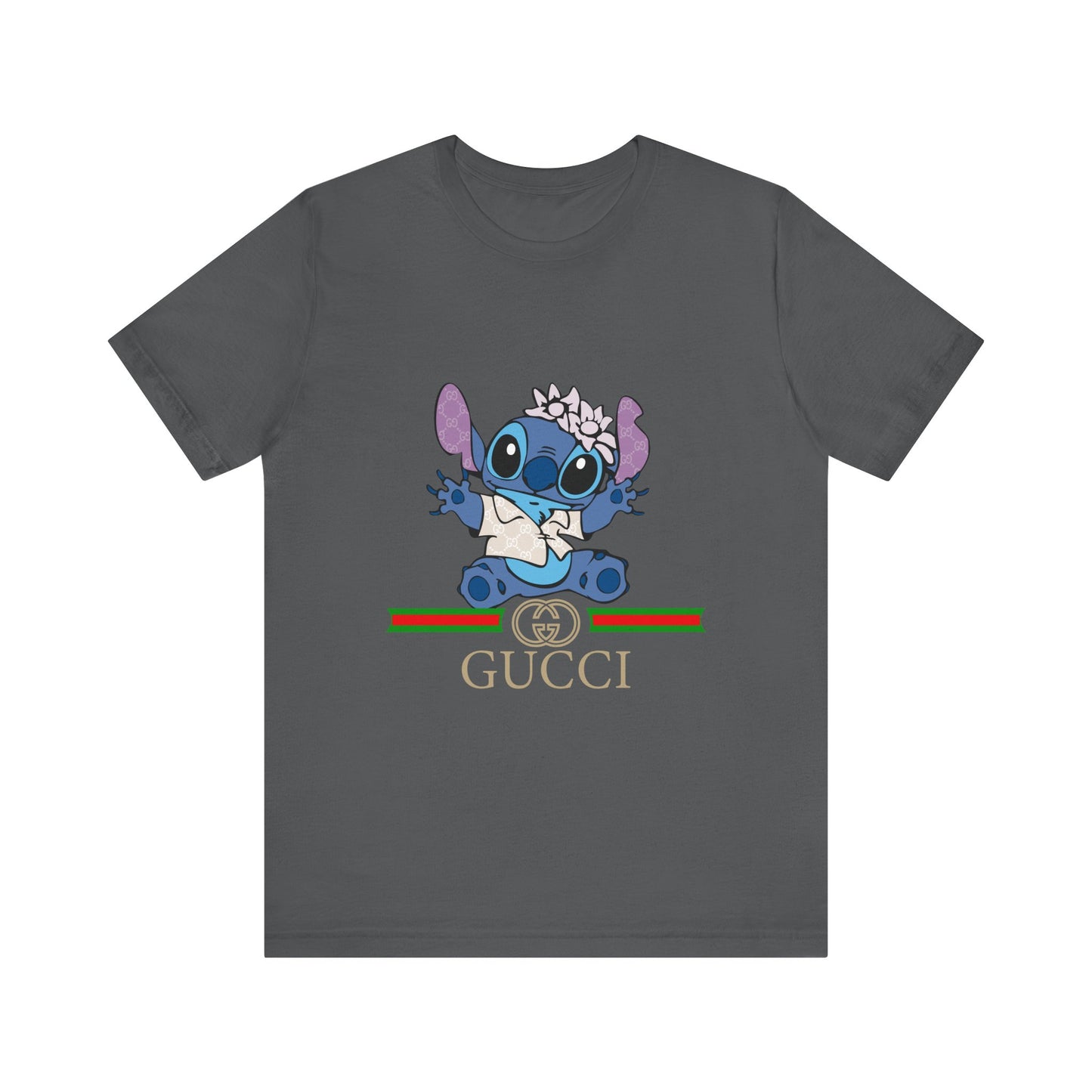 Stitch Gucci Unisex Jersey Short Sleeve Tee - CreativeRino