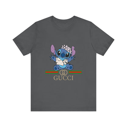 Stitch Gucci Unisex Jersey Short Sleeve Tee - CreativeRino