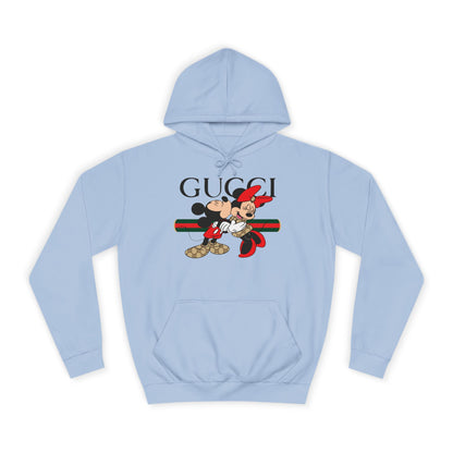 Cute Mickey & Minnie Unisex College Hoodie - Stylish Disney Apparel - CreativeRino