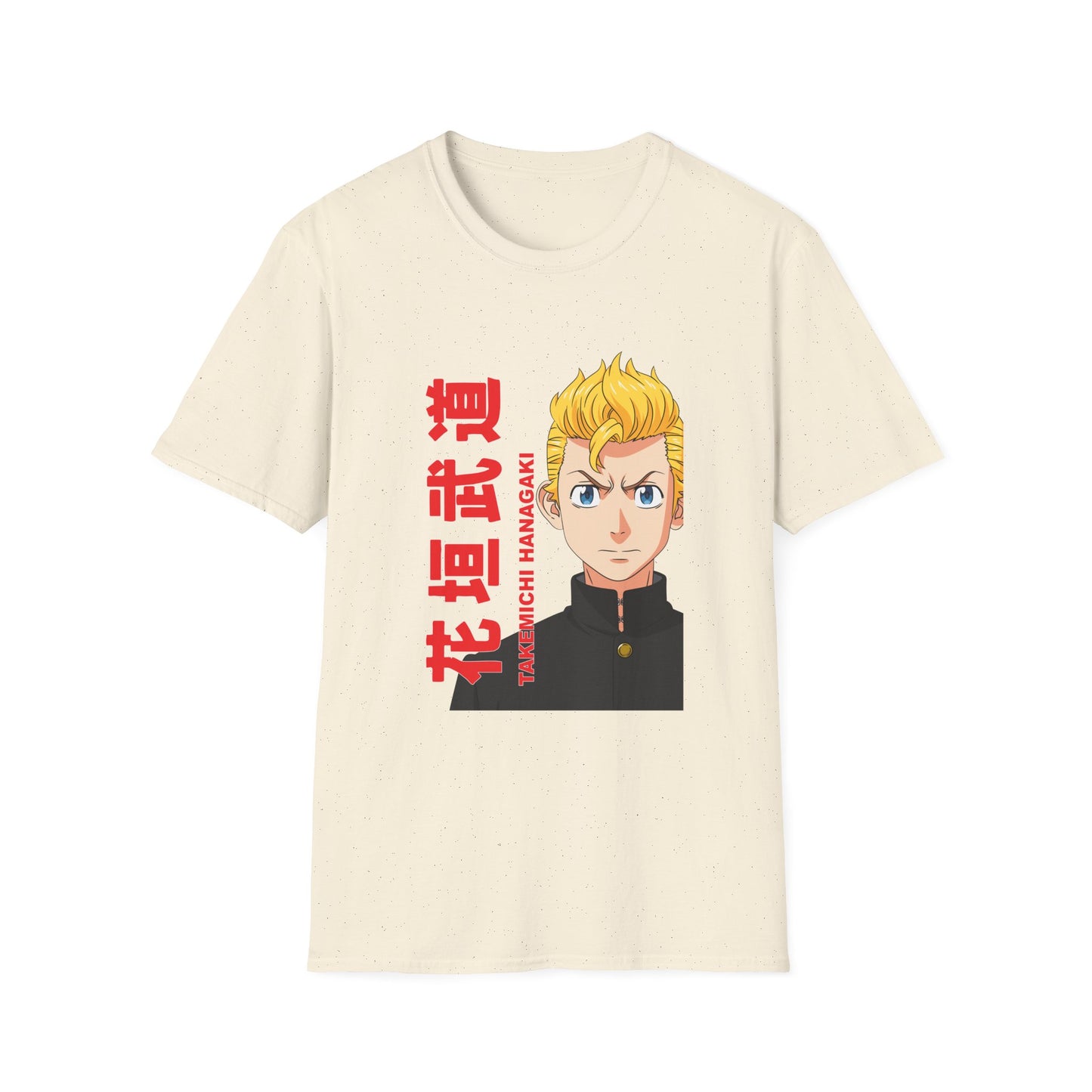 Anime Graphic Unisex Softstyle T-shirt - Tokyo Revengers Design - CreativeRino