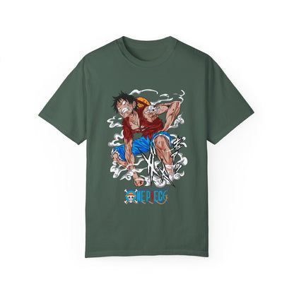 Anime-Inspired Unisex Garment-Dyed Tee - Perfect T-shirt for Fans of One Piece - CreativeRino