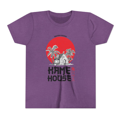 Dragon Ball Youth Short Sleeve Tee - Retro Kame House Design - Anime Perfect T-shirt for Summer Fun - CreativeRino