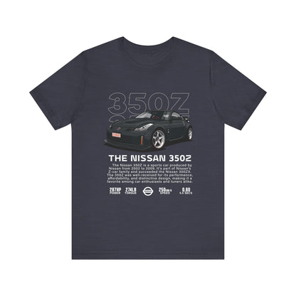 Nissan 350Z Unisex Tee – Perfect for Car Enthusiasts and Motoring Events - CreativeRino