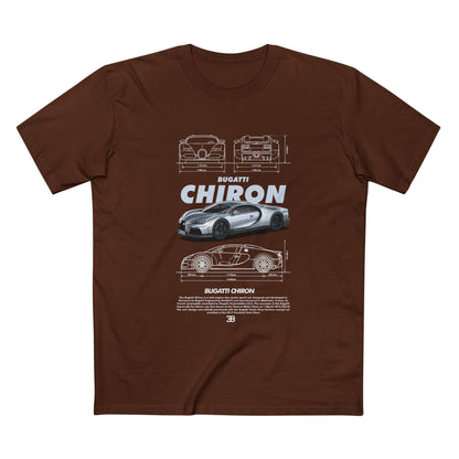 Bugatti Chiron Graphic Tee - Perfect for Auto Enthusiasts - CreativeRino