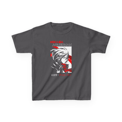 Attack on Titan Kids Tee - Heavy Cotton Anime T-shirt - CreativeRino