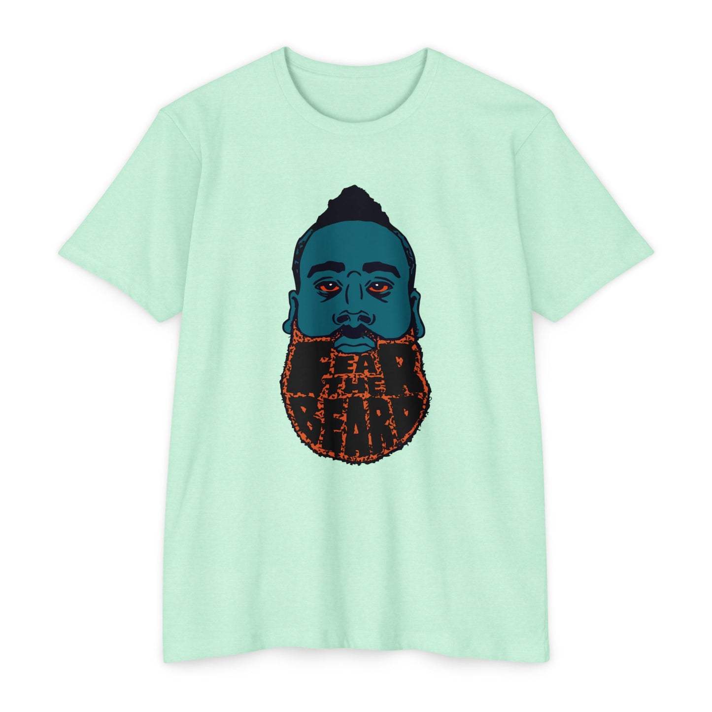 James Harden Cool Beard Graphic Unisex CVC Jersey T-shirt - CreativeRino