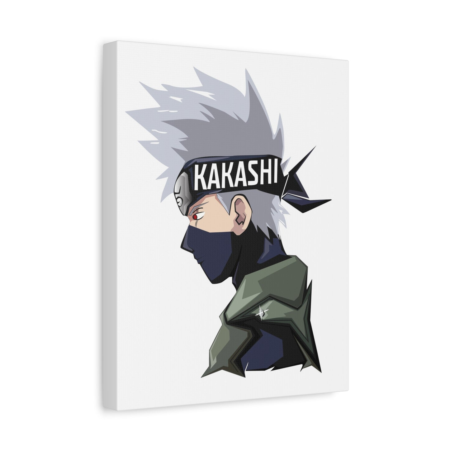 Kakashi Ninja Canvas Wall Art - Stretched 1.25" Matte Print - CreativeRino