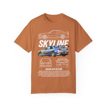 Nissan GTR Skyline Unisex  T-Shirt - Perfect T-shirt for Car Enthusiasts - CreativeRino