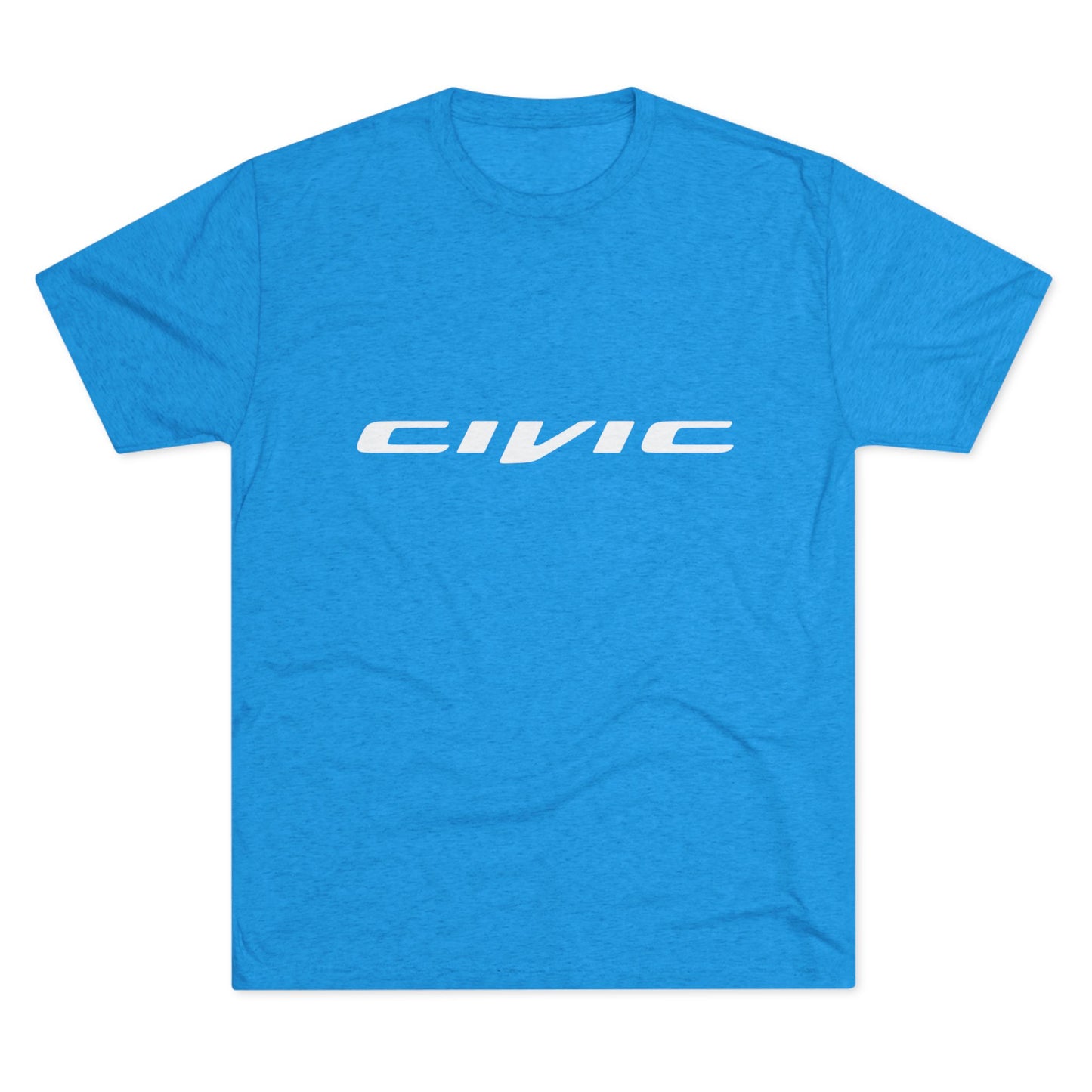 Honda Civic Estilo Enthusiast Unisex Tri-Blend Crew Tee - Retro Car T-shirt Design - CreativeRino