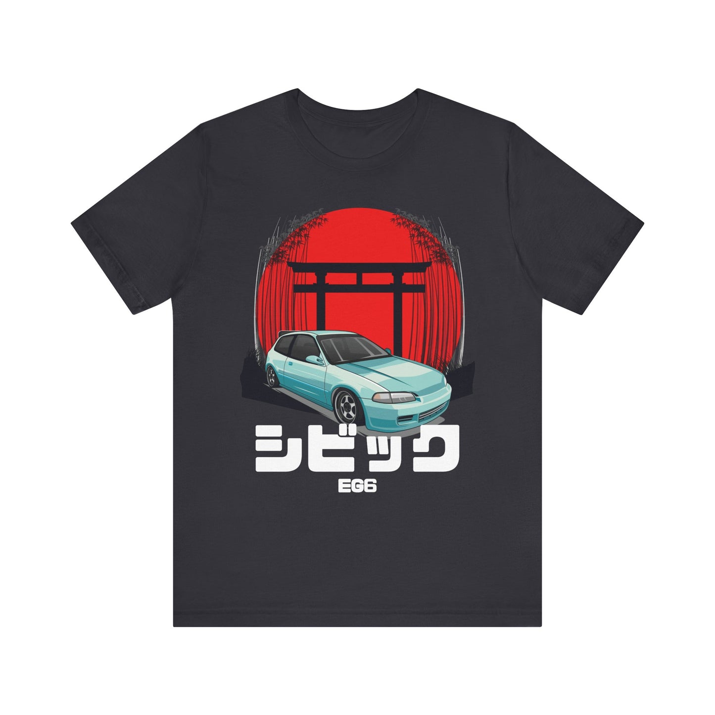 Hinda Civic Estilo Car Art Tee - Retro Aesthetic Automotive T-Shirt - CreativeRino