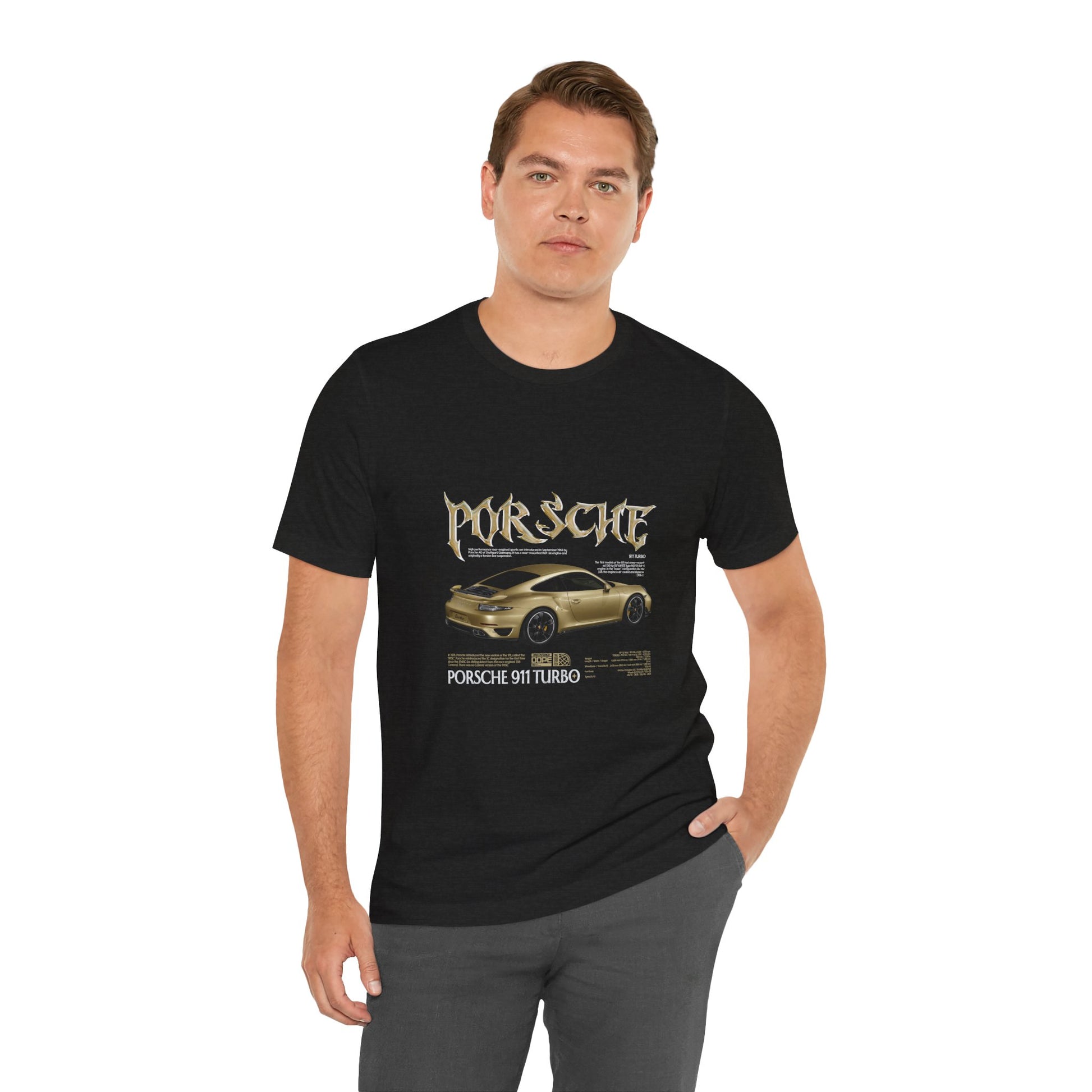 Porsche 911 Turbo Graphic Tee for Car Enthusiasts - CreativeRino