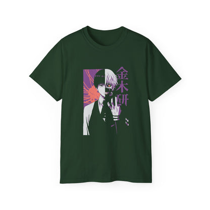 Anime-Inspired Unisex Ultra Cotton Tee – Tokyo Ghoul Design, Perfect T-shirt for Fans! - CreativeRino