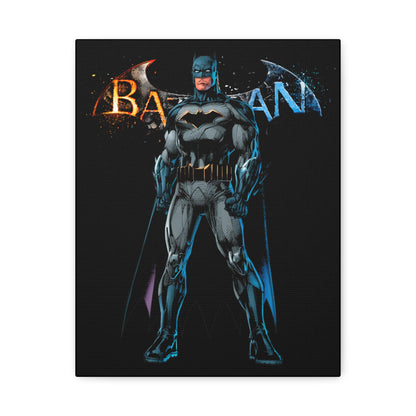 Batman Matte Canvas Wall Art - Stretched 1.25" - CreativeRino