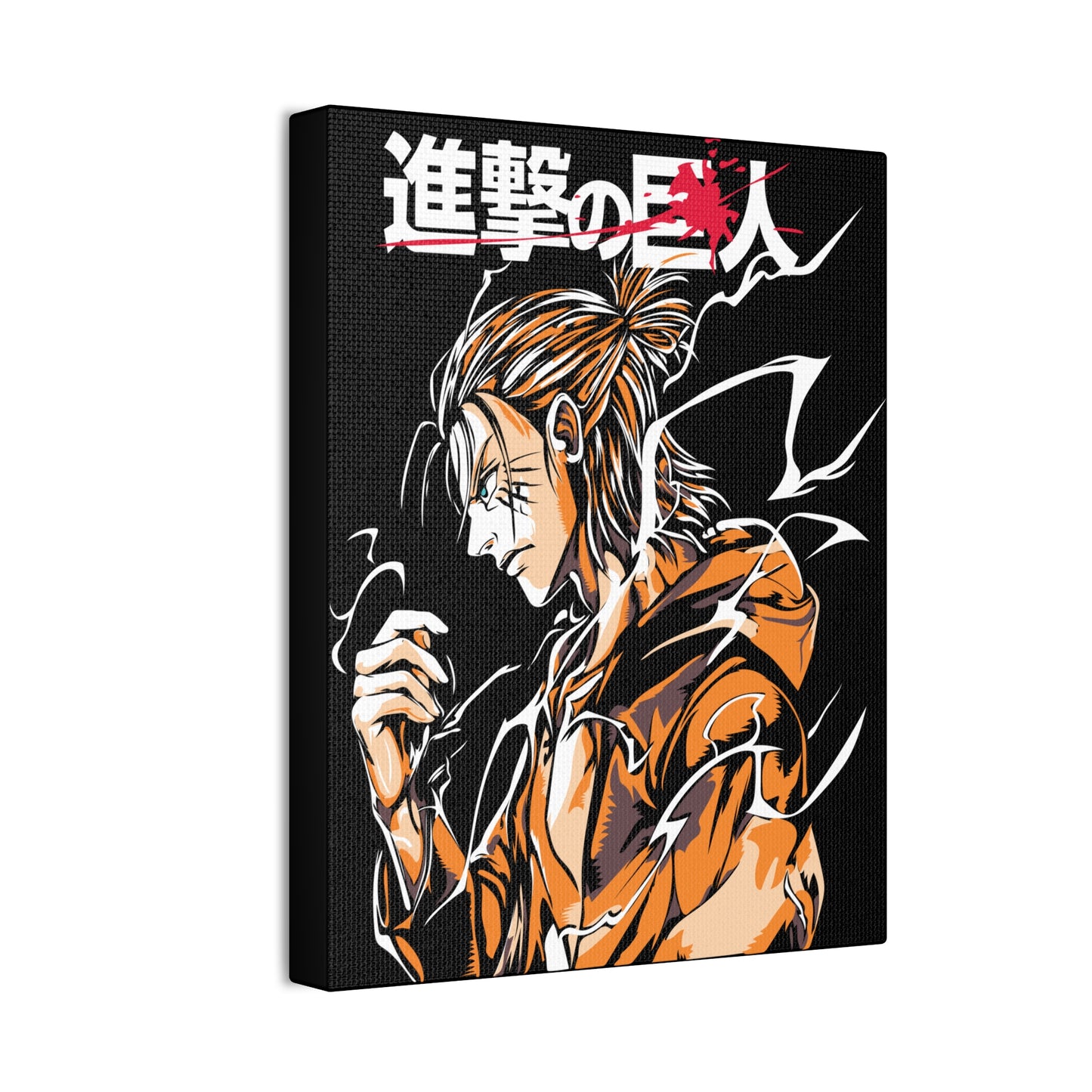 Anime Art Canvas Print - Attack on Titan Inspired - CreativeRino