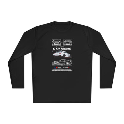 Nissan Nismo GTR Unisex Lightweight Long Sleeve Tee - Perfect T-shirt for Car Enthusiasts - CreativeRino