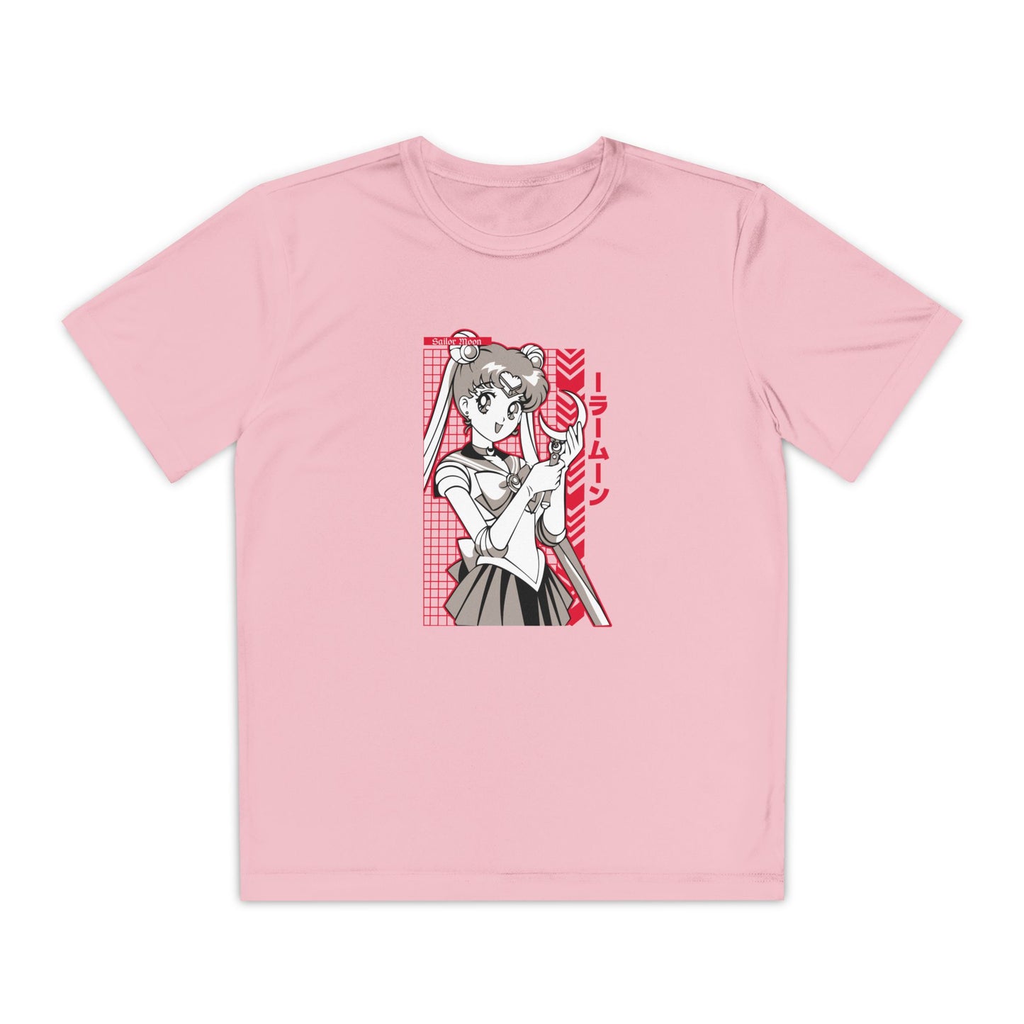 Youth Graphic Tee, Anime T-shirt for Kids, Sailor Moon Inspired Apparel, Gift for Birthdays, Casual Wear, Pop Culture Fashion - CreativeRino