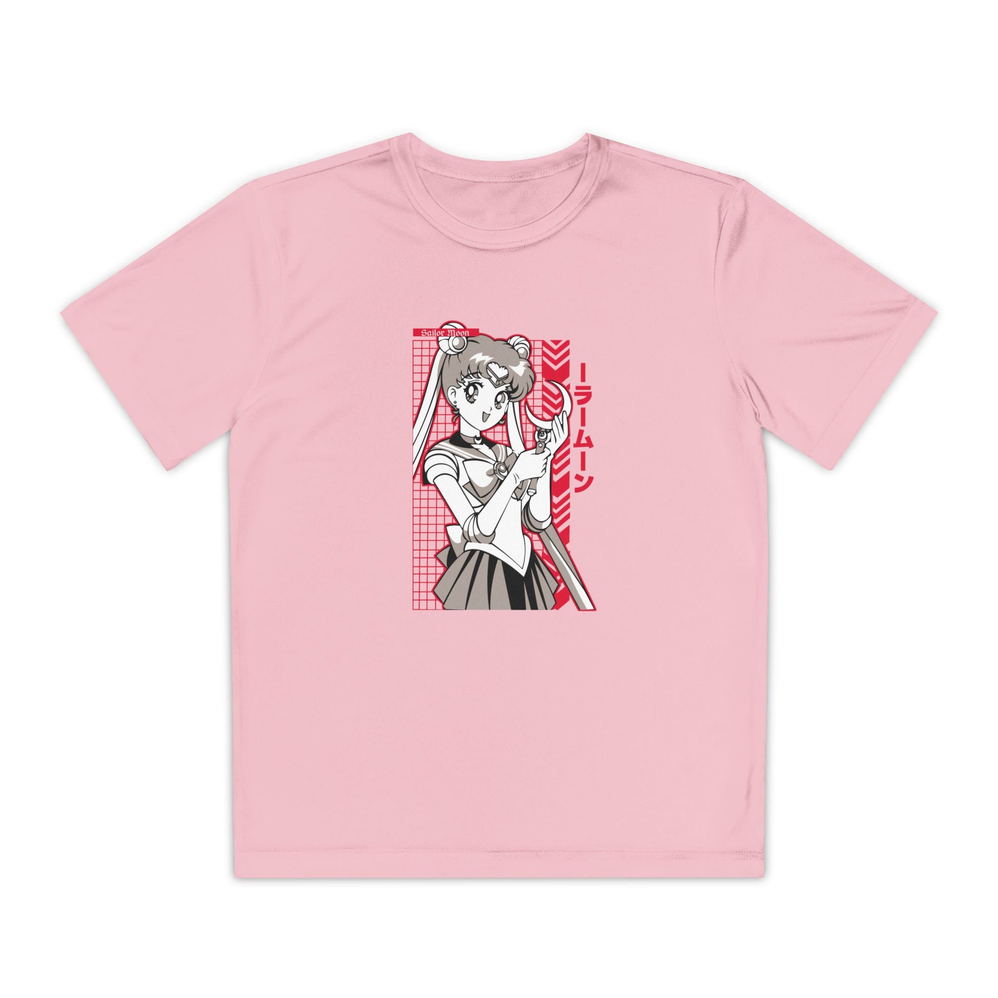 Youth Graphic Tee, Anime T-shirt for Kids, Sailor Moon Inspired Apparel, Gift for Birthdays, Casual Wear, Pop Culture Fashion - CreativeRino