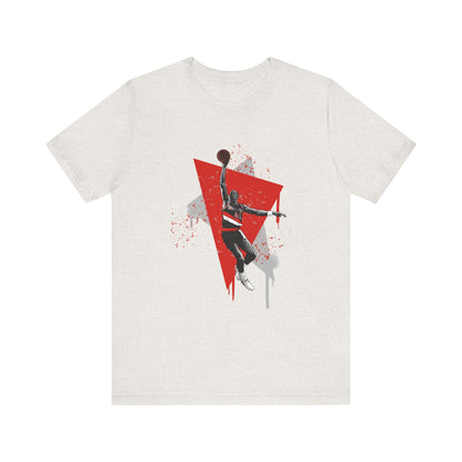 Unisex Clyde Drexler Jersey Short Sleeve Tee Basketball T-shirt - CreativeRino